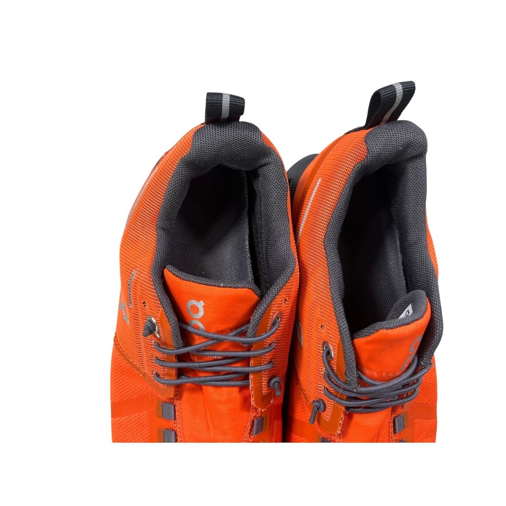 On Running Cloud 5 Waterproof Womens 7 Orange Performance Running Shoes - Picture 4 of 6